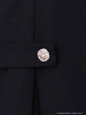 画像15: [Andy/an][an]襟付き・リボン・バストジップ・ノースリーブ・バイカラー・プリーツ・ワンピース・ミニドレス《送料＆代引き手数料無料》 (15)