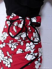 画像11: [SALE品のため返品不可＆再入荷なしの現品限り][Andy/an][Andy]花柄 フリル リボン ノースリーブ タイト ミニドレス ワンピース《送料＆代引き手数料無料》 (11)