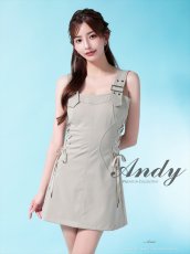 画像11: [Andy/an][Andy]ベルトショルダー・サイドスピンドル・ノースリーブ・フレア・ミニドレス・キャバドレス《送料＆代引き手数料無料》 (11)