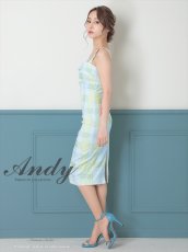 画像3: [Andy/an]ノースリーブ・パステル・チェック・ジャガード・タイト・ミディアムドレス・ワンピース《送料＆代引き手数料無料》 (3)