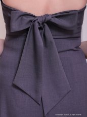 画像13: [Andy/an][Andy]ホルターネック ・フロントジップ・ハイネック・ビジュー・リボン・フレア・ミニドレス・キャバドレス《送料＆代引き手数料無料》 (13)