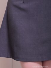 画像14: [Andy/an][Andy]ホルターネック ・フロントジップ・ハイネック・ビジュー・リボン・フレア・ミニドレス・キャバドレス《送料＆代引き手数料無料》 (14)