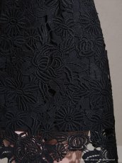 画像14: [Andy/an]ノースリーブ・総レース・飾りボタン・タイト・ミニドレス・ワンピース《送料＆代引き手数料無料》 (14)