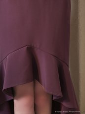 画像18: [Andy/an][Andy] Vネック タイト・マーメイド・メタルリング・ミディアムドレス・ワンピース《送料＆代引き手数料無料》 (18)