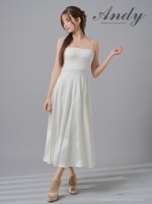 画像2: [Andy/an][Andy]ノースリーブ・プリーツ・肩ストラップ・Aライン・ロングドレス・ワンピース《送料＆代引き手数料無料》 (2)