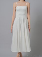 画像16: [Andy/an][Andy]ノースリーブ・プリーツ・肩ストラップ・Aライン・ロングドレス・ワンピース《送料＆代引き手数料無料》 (16)