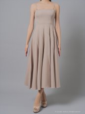 画像17: [Andy/an][Andy]ノースリーブ・プリーツ・肩ストラップ・Aライン・ロングドレス・ワンピース《送料＆代引き手数料無料》 (17)