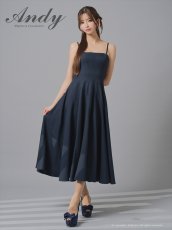 画像5: [Andy/an][Andy]ノースリーブ・プリーツ・肩ストラップ・Aライン・ロングドレス・ワンピース《送料＆代引き手数料無料》 (5)