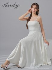 画像6: [Andy/an][Andy]ノースリーブ・プリーツ・肩ストラップ・Aライン・ロングドレス・ワンピース《送料＆代引き手数料無料》 (6)