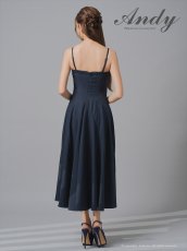 画像9: [Andy/an][Andy]ノースリーブ・プリーツ・肩ストラップ・Aライン・ロングドレス・ワンピース《送料＆代引き手数料無料》 (9)