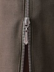 画像8: [Veautt]ウエストクロス・バストタック・リボン・バイカラー・チェーン・サイドファスナー・タイト・ミディアムドレス《送料＆代引き手数料無料》 (8)