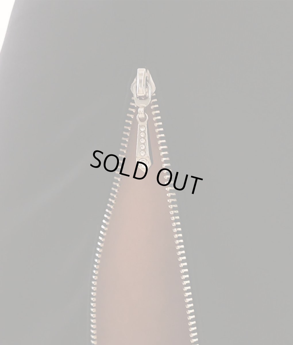 画像8: [Veautt]ノースリーブ・ホルターネック・胸元フリル・ショルダーチェーン・タイト・ミディアムドレス・ワンピース[送料無料] (8)