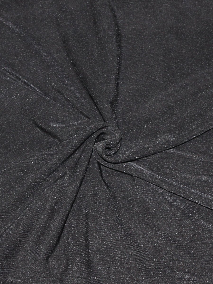 画像8: [Veautt]ワンショルダー・ドレープ・リングポイント・サイドスリット・タイト・ミディアムドレス・ワンピース《送料＆代引き手数料無料》 (8)