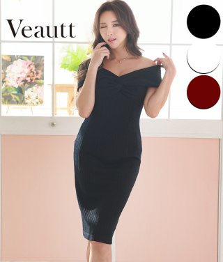 Veautt]ノースリーブ・シンプル・シックデザイン・サイドスリット