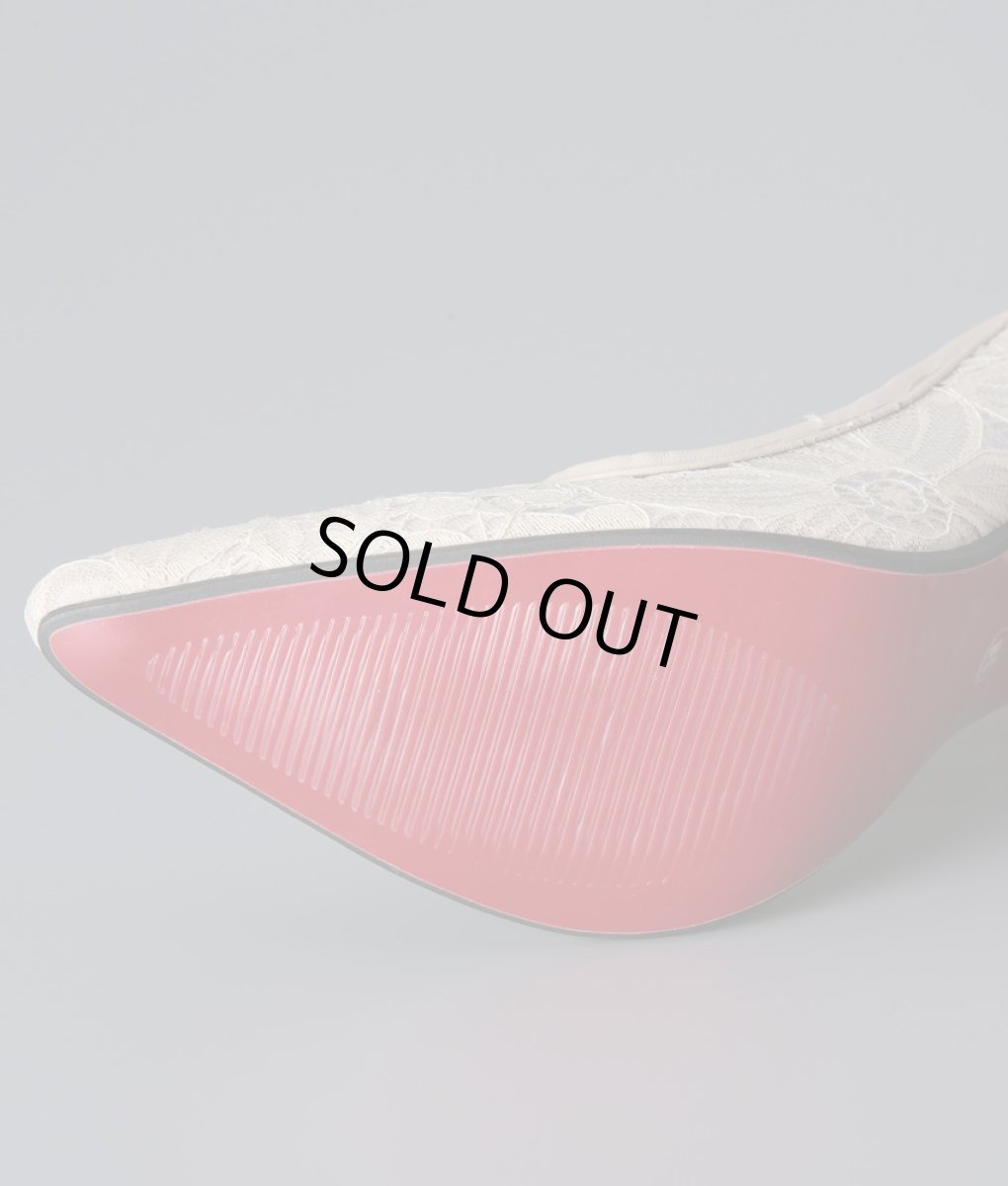 画像7: 10cmヒール・総レース・エレガント・ポインテッドトゥ・ハイヒール・パンプス (7)