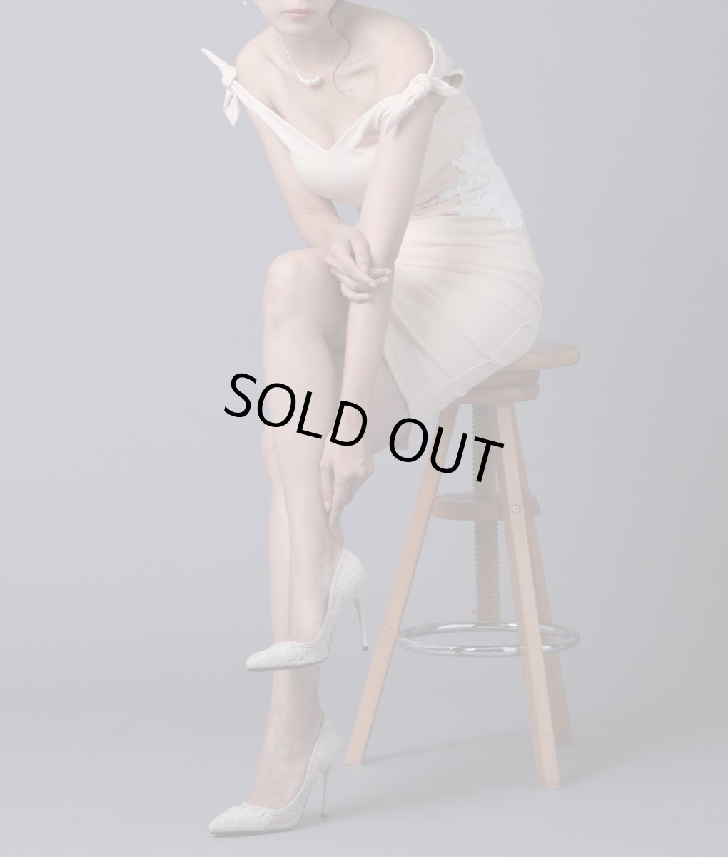 画像8: 10cmヒール・総レース・エレガント・ポインテッドトゥ・ハイヒール・パンプス (8)