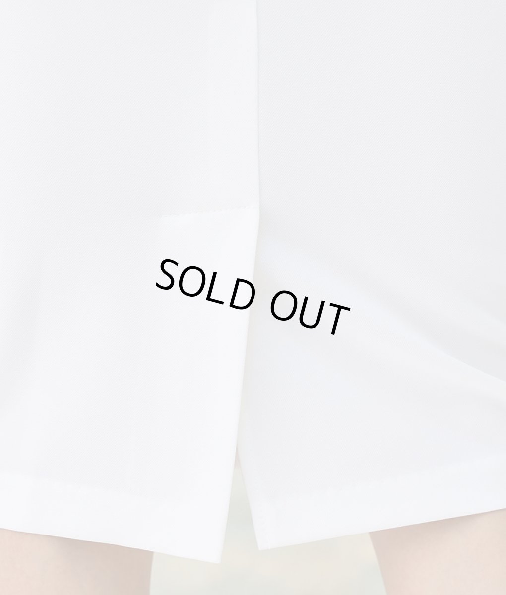 画像14: [韓国製][rinfarre][SALE品のため返品不可＆再入荷なしの現品限り]デコルテ＆半袖シースルーレース・刺繍・タイト・ハートカット・ミディアムドレス・膝丈・ワンピース[山崎みどり・MIRIN着用][送料無料]mywn (14)