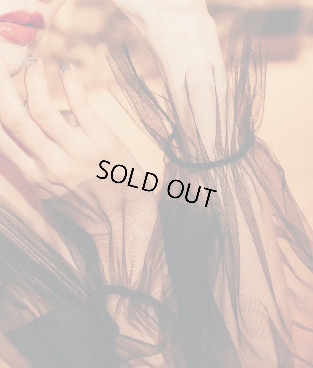 画像11: [韓国製][rinfarre]ブラックレイヤード・Vネック・長袖・シンプル・タイト・ショート・ミニドレス・ワンピース[れお着用][送料無料] (11)