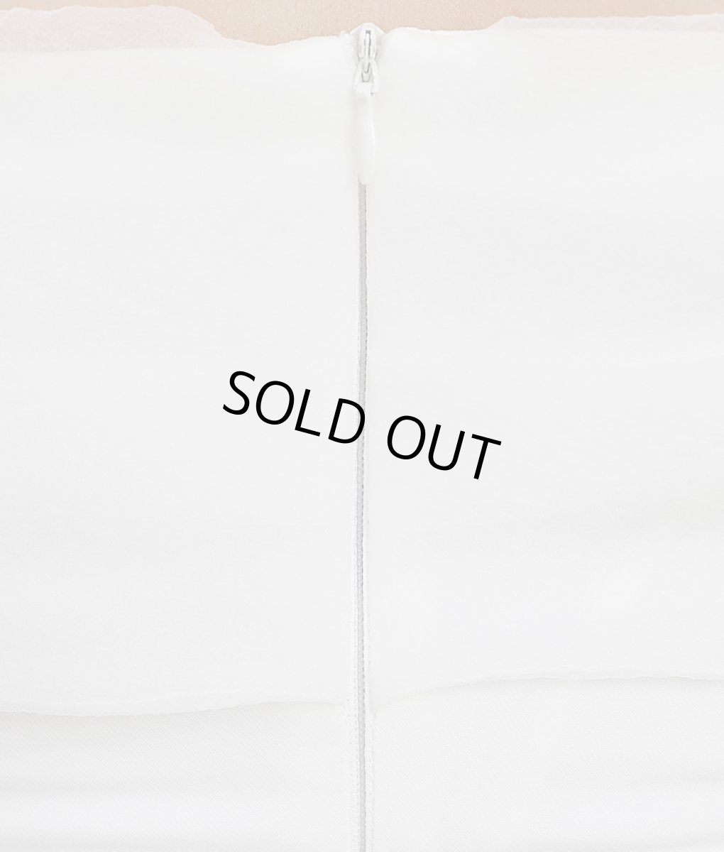 画像11: [韓国製][rinfarre][SALE品のため返品不可＆再入荷なしの現品限り]シンプル・無地・ワンカラー・オーガンジー・オープンショルダー・タイト・ミディアムドレス・ワンピース[MIRIN着用・山崎みどり着用][送料無料]mywh (11)