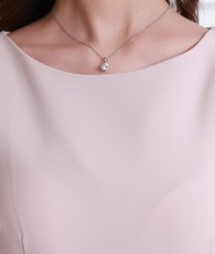 画像12: [韓国製][rinfarre]ホワイト×ブラック・ウエストレース・切り替え・ボートネック・ノースリーブ・タイト・ミディアムドレス・ワンピース[MIRIN着用]《送料＆代引き手数料無料》 (12)