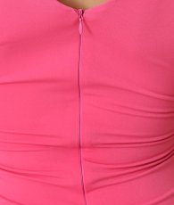 画像12: [韓国製][SALE品のため返品不可＆再入荷なしの現品限り][rinfarre]ビビッドカラー・バックル・Vネック・マーメイド・ノースリーブ・インポート・ロングドレス[MIRIN着用] (12)