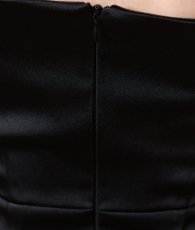 画像11: [韓国製][rinfarre]シンプル・シャイニー・サテン生地・ノースリーブ・タック・ミディアムドレス・ワンピース[山崎みどり・れお着用][送料無料]mycp (11)