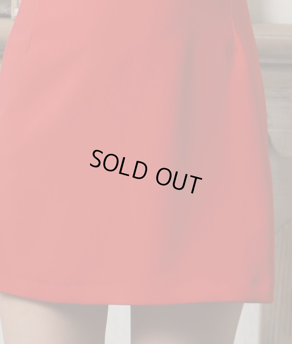 画像14: [韓国製][rinfarre]キャミソール・リボン&ビジューポイント・ショート丈・Aライン・ノースリーブ・ミニドレス・ワンピース[黒木麗奈着用][送料無料] (14)