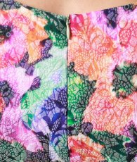 画像10: [SALE品のため返品不可＆再入荷なしの現品限り][韓国製][rinfarre]半袖・花柄・エレガント・スクエアネック・タイト・ミディアムドレス・ワンピース・ボタニカル[MIRIN着用] (10)