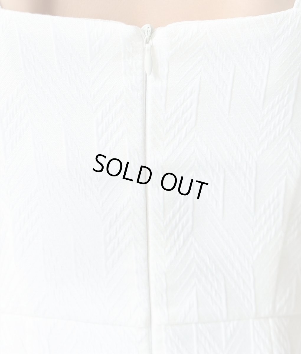 画像10: [SALE品のため返品不可＆再入荷なしの現品限り][韓国製][rinfarre]ノースリーブ・シンプル・タイト・ミディアムドレス・ワンピース・アイボリー[黒木麗奈着用][送料＆代引き手数料無料] (10)