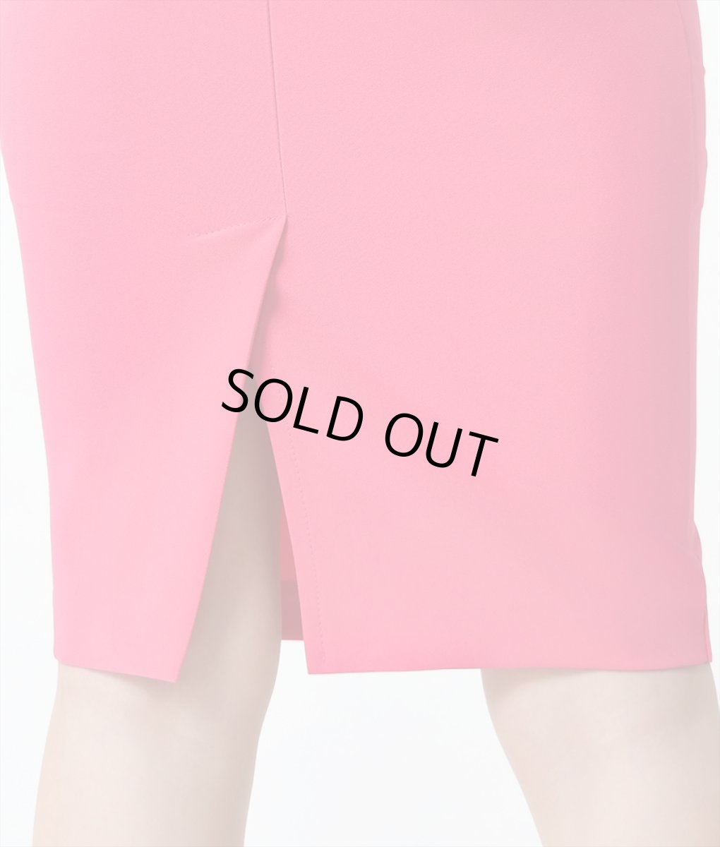 画像12: [韓国製][rinfarre]ピンク・ワンショルダー・リボン・ 膝丈・タイト・ミディアムドレス・ワンピース[黒木麗奈着用][送料無料] (12)