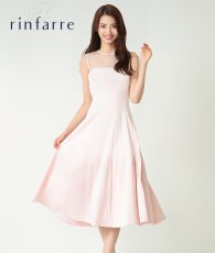 画像2: [韓国製][rinfarre]ジャケット・セットアップ・ピンク・Aライン・シースルー・半袖・ノースリーブ・ミディアムドレス・ワンピース[黒木麗奈着用][送料無料] (2)