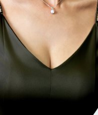 画像11: [韓国製][rinfarre] サテン・ノースリーブ・チェーン・Aライン・シンプル・ロングドレス・ワンピース[奈月セナ着用][送料無料] (11)