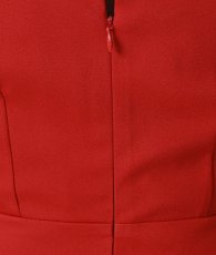 画像11: [韓国製][rinfarre] ホルターネック・胸元プリーツ・シフォン・Aライン・ノースリーブ・ロングドレス・ワンピース[山崎みどりちゃん着用]《送料＆代引き手数料無料》myrd (11)