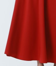 画像13: [韓国製][rinfarre] ホルターネック・胸元プリーツ・シフォン・Aライン・ノースリーブ・ロングドレス・ワンピース[山崎みどりちゃん着用]《送料＆代引き手数料無料》myrd (13)