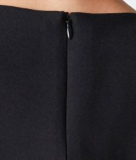 画像11: [韓国製][rinfarre]レッド・ブラック・ミニ・長袖・フレアスリーブ・胸元カット・フレア・Aライン・ミニドレス・ワンピース[黒木麗奈・奈月セナ着用][送料無料] (11)