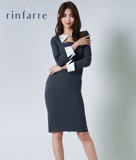 新品【rinfarre】フラワープリント タイトドレス S■送料無料 rinfarre | 韓国製の大人女性向け上品ドレスが主なリンファーレ公式通販