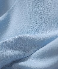 画像10: [ S-Lサイズ / 1カラー ][rinfarre]アイスブルー・シアースリーブ・ツイード・五分袖・タイト・ミディアムドレス・ワンピース[薗田杏奈着用][送料無料] (10)