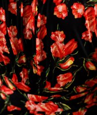 画像14: [ フリーサイズ / 1カラー ][rinfarre]ノースリーブ・Vネック・花柄・カシュクール・ラップワンピース・マキシ・ロングドレス・ワンピース[薗田杏奈着用][送料無料] (14)