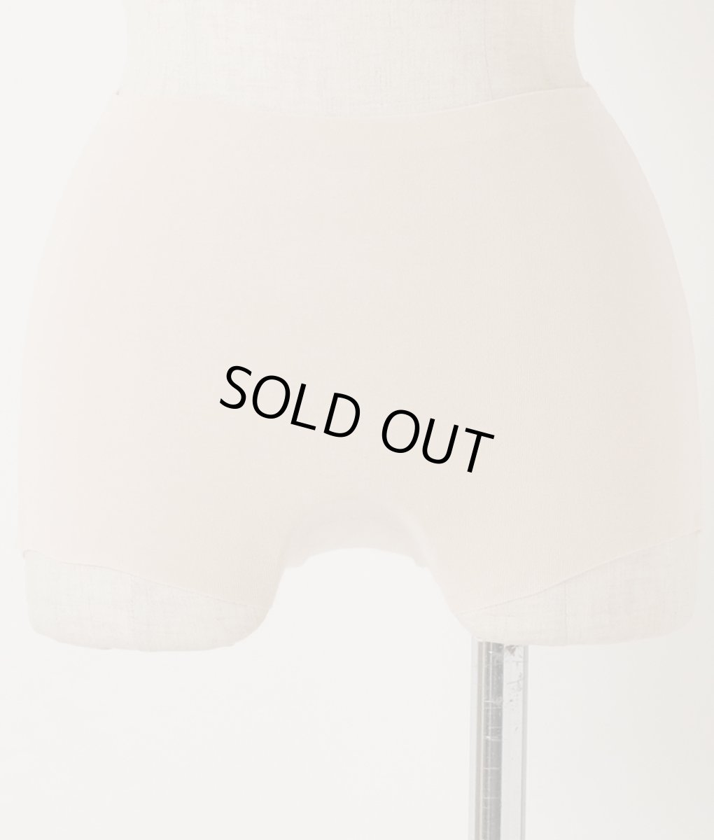 画像2: コットン・綿100%・シームレス・ショーツ・下着・レディース・単品・ボクサーショーツ・ボーイレッグ・インナー・ベージュ・ブラック・黒・[M/L][送料無料] (2)