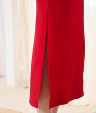 画像19: [ S-Lサイズ / 2カラー ][Eclet-Grelot by RiNFARRE]シンプル・ボートネック・サイドスリット・ノースリーブ・ロングドレス・ワンピース エクラグレロ [奈月セナ・薗田杏奈着用][送料無料] (19)