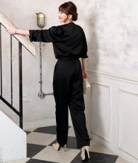 画像9: [ フリーサイズ / 1カラー ][EleHast]フリルシャツ・トップスフォールド・ワイドパンツ・セットアップ[薗田杏奈着用][送料無料] (9)