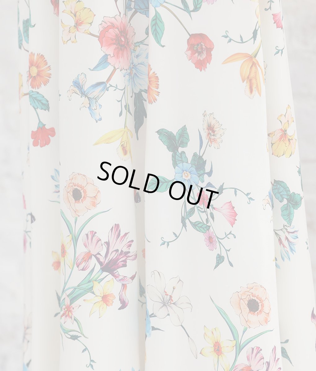 画像11: [ERUKEI]花柄・プリント・切り替え・ノースリーブ・Aライン・ハイウエスト・ロングドレス[れお・山崎みどり着用]《送料＆代引き手数料無料》mybk (11)