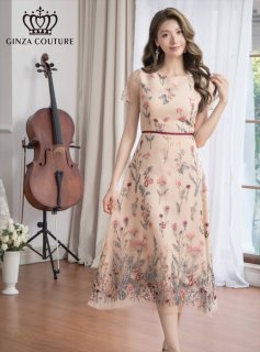 上品ミニワンピース✽結婚式＆パーティーに最適✽ベルスリーブ＆シンプルデザイン jy8301864_7.jpg