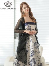 画像8: [ERUKEI/GINZA COUTURE]ベージュ・ブラック・ホワイト・ピンク・レッド・金糸・シンプル・エレガント・パーティー・三角・ショール・ストール (8)