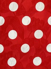 画像14: [ERUKEI]パフスリーブ・サテンジャガード・ドット・リボン・Aライン・ミディアムドレス・ワンピース[山崎みどり着用][送料無料]myiv (14)