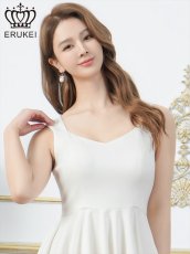 画像4: [ XS-Lサイズ / 2カラー][ERUKEI]シンプル・ノースリーブ・Aライン・フレア・ミニドレス・ワンピース[送料無料] (4)