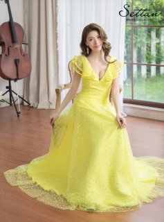 イエロードレス通販 - 銀座のドレスショップ[COLORDRESS]