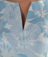 画像14: [ERUKEI]花柄・刺繍・金糸・切り込みカット・フレア・Aライン・膝丈・ミニドレス・ワンピース[山崎みどり着用]《送料＆代引き手数料無料》 mypkslluwh (14)