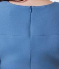 画像10: [GINZA COUTURE]シンプル・半袖・無地・切替デザイン・タイト・膝丈・ミニドレス・ワンピース[黒木麗奈着用][送料無料] (10)