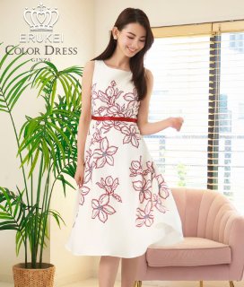 花柄ドレス通販 - 銀座のドレスショップ[COLORDRESS]